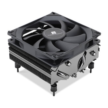Thermalright CPU Cooler with 4 Heatpipes for HTPC/ITX, PWM Fan, Compatible with Intel 115x/1200 and AMD AM4