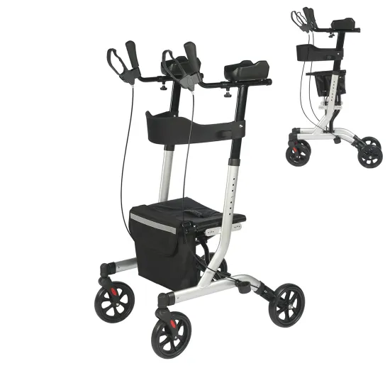Medical Home Use Upright Walker With Back Support