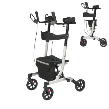 Rollator de pliage de mobilité de stand-up avec accoudoirs