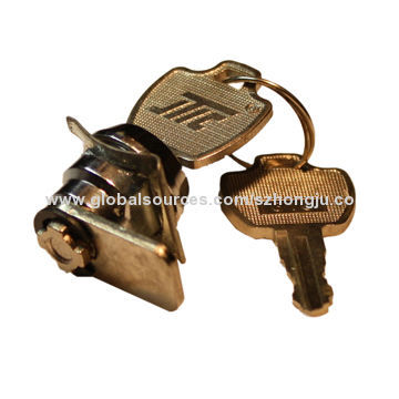 High-security Patented Keylock Switch, Marks and Two Terminals/Positions