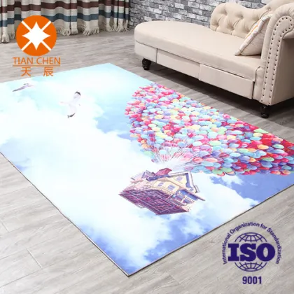 Turkish Printed Floor Designer Bedroom Carpet Rug