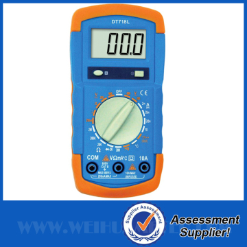 Dt718L Small Multimeter with Backlight