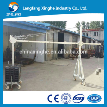 Mast climbing platform, building painting machine, electric wire rope hoist