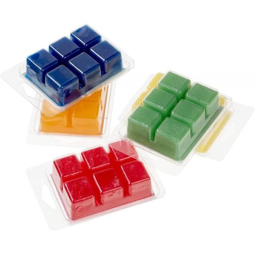 Vacuum Plastic Candle Wax Melt Clamshells Blister