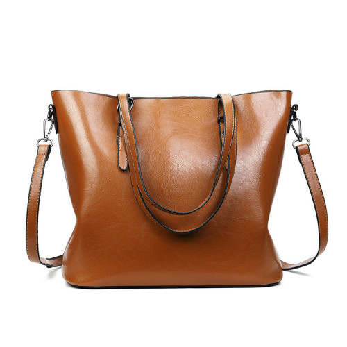 2018 new classical design tote PU lady handbags