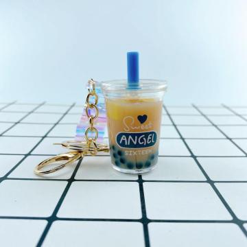 Pearl Milk Tea Schlüsselbund