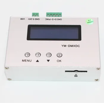 DMX512 Controller with SD Card Programming for RGB/RGBW LED