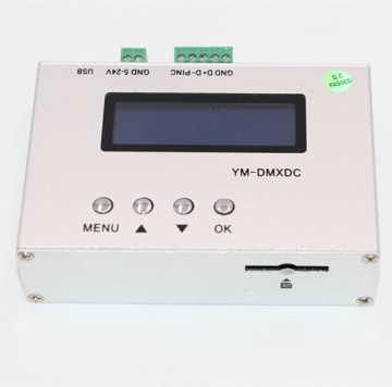 DMX512 Controller with SD Card Programming for RGB/RGBW LED