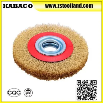shaft mounted Circular wire brush
