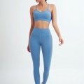 workout leggings and bra set