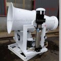 Water mist cannon for dust control