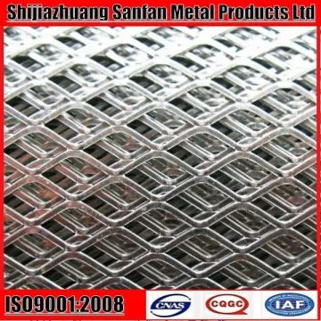 flattened expanded metal/ spray paint expanded metal mesh