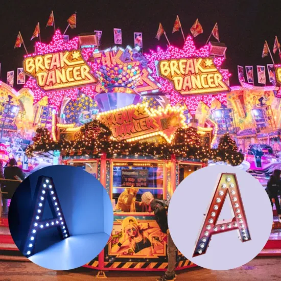 Custom Logo Outdoor LED Illuminated Sign for Restaurants