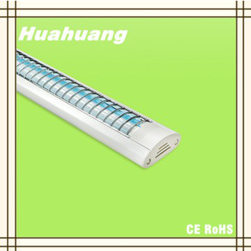 modern 14W T5 fluorescent light fittings with grilles