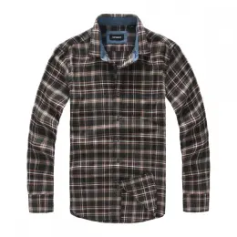 100% cotton two side brushed flannel shirt