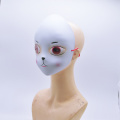 Máscara de PVC fofa Fox Spirit Anime
