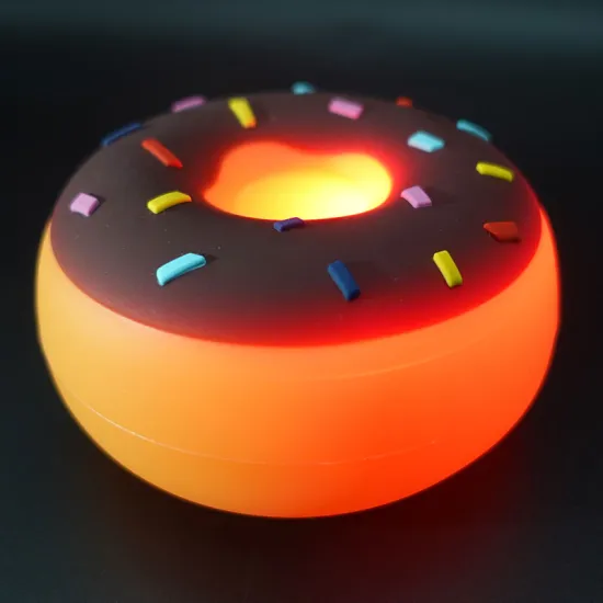 Customized High-Quality Donut Light Silicone Smart Night Light