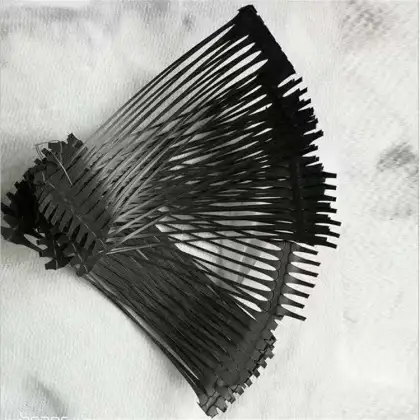 Road construction material HDPE/PP Uniaxial Plastic Geogrid