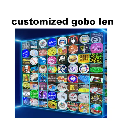 Rotary 100W LED Advertising Logo Gobo Projector Lights