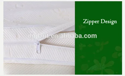100% natural latex foam mattress sleep well massage 7zones