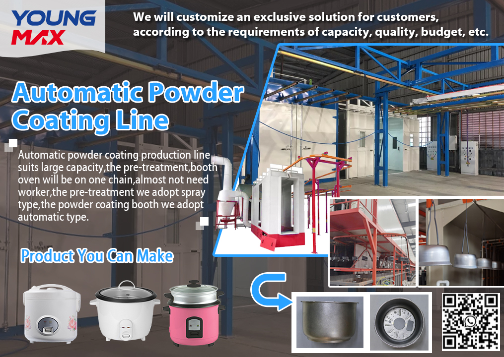 youngmax powder coating line