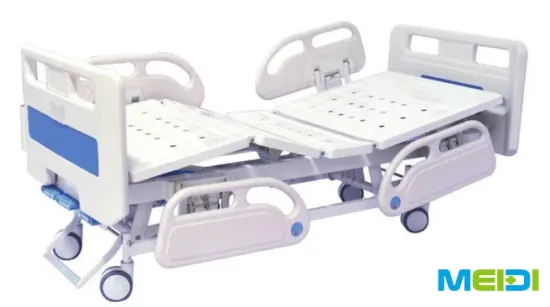 Adjustable 3 function manual hospital bed