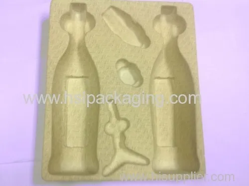 Various Types Of Ps Flocking Blister Packaging Tray For Wine 