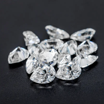 Wholesale Diamond Tester: Hip Hop Jewelry Collection - Including Necklaces, Earrings, Wedding Rings, Pear Cut Lab-Grown VVS HPHT Diamonds