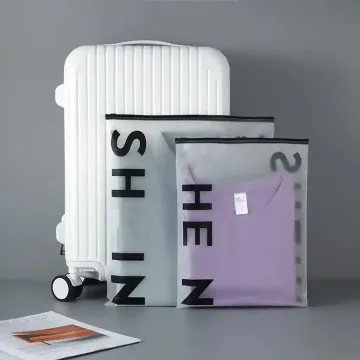 China Factory Custom Matte Frosted Plastic Zipper Bags for Apparel and Swimwear