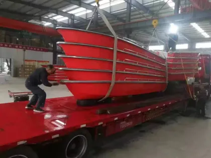 4m/4.5m/5.2m/6m Fiberglass Assault Boat for Lake and Sea