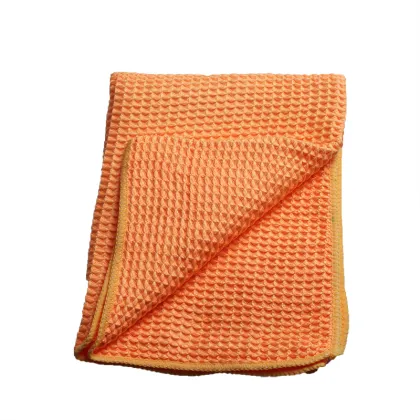Microfiber Waffle Clean Cloth for Kitchen