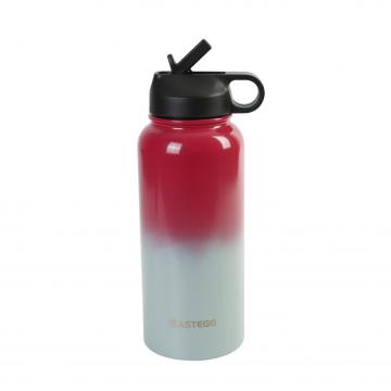 30oz double wall 304 color Gradient vacuum bottle