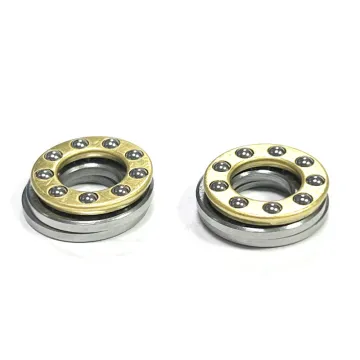 Customized F8-16M Hybrid Ceramic Si3N4 Miniature Flat Thrust Ball Bearing - 8x16x5mm