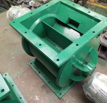 Star-type pneumatic ash valve
