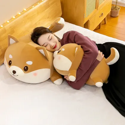 Corgi Plush Toy: Custom Soft Doll Pillow for Kids
