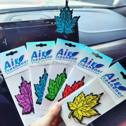 Wood Car Perfume Diffuser - Hanging Scent Fragrance Bottle Air Freshener