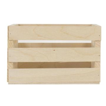 Walnut Hollow W Handles Mini Wooden Crate