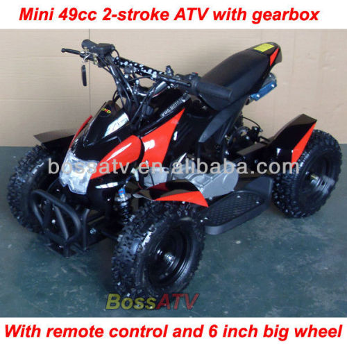 Mini 49cc 2-stroke ATV with gearbox big wheel RC