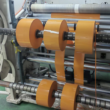 Hot Bending Color Hard Orange PVC Roll