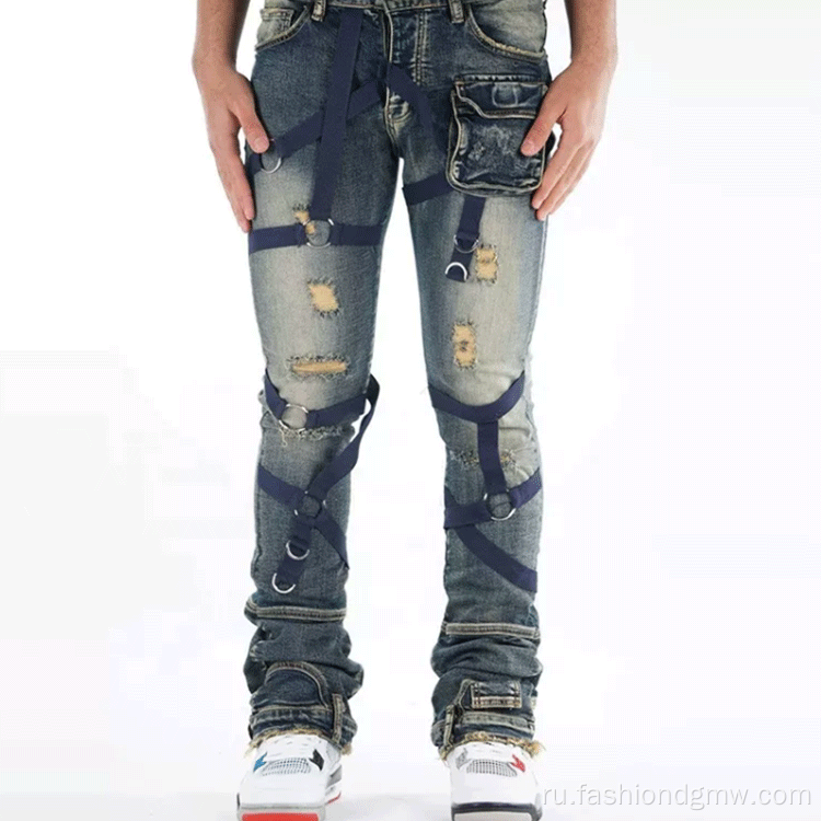 Хорошо популярные винтажные мужские джинсы