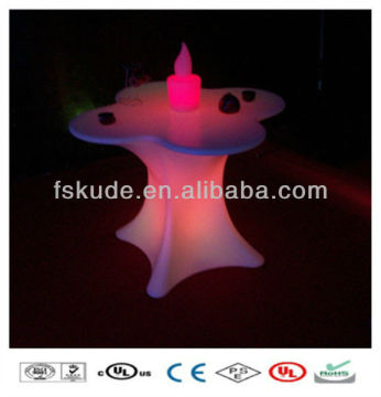 LED Plastic LED Bar Cocktail Tables, table top salad bar furniture