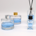 Round Clear Perfume Reed Glass Diffuser Bottle