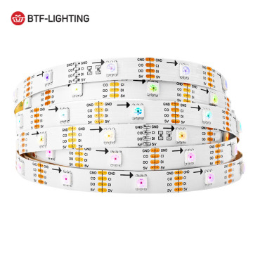 4pin SD9822 Data berasingan dan jam boleh ditangani jalur LED RGB