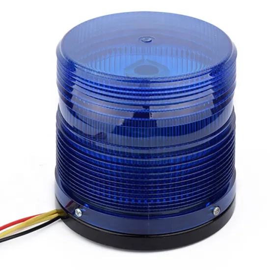 12V/24V Waterproof Amber Rotating Beacon Light with Magnetic Base