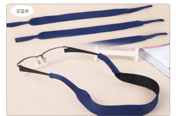 customerized promotion logo colorful neoprene glasses head strap