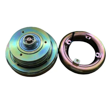 XTY Replacement Bus AC Compressor Clutch with 4 Pulleys - BOCK FK40 Magnetic Clutch