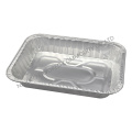 Aluminum foil container rectangular roaster pan
