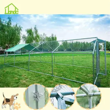Walk in a frame chicken coop cage