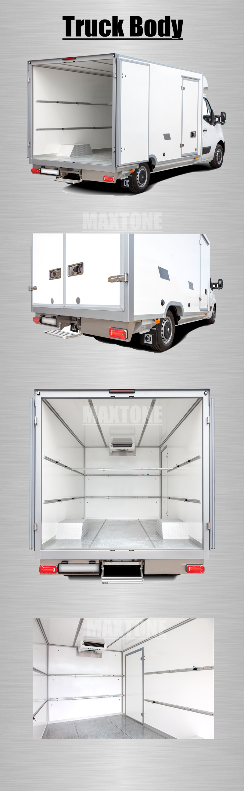 Customized Refrigerated Pickup Truck Box Body1
