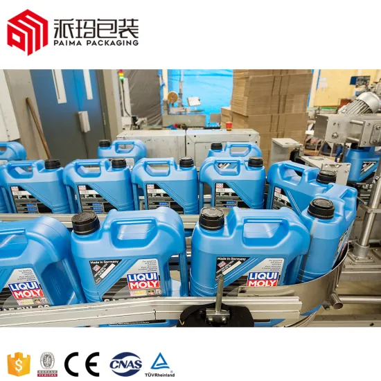 Automatic Gravity Filling Machine for 5L PET Bottles - Linear Type 12 Heads